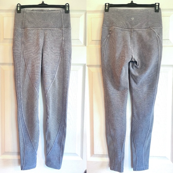 Lululemon Wunder Under High-Rise Tight Ribbed Leggings - Picture 5 of 10
